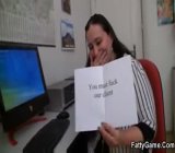 מזכירה שמנה מקבלת סקס במשרד